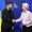Ursula Von der Leyen shakes hands with Volodymyr Zelensky in Brussels. AFP