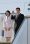 Lee Jae-myung and his wife depart Haneda Airport for the United States after completing their visit to Japan. AFP
